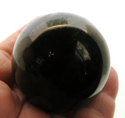 Jet Polished Gemstone Sphere 50mm