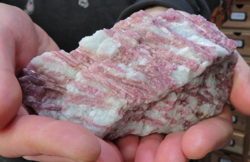 Raw Pink Tourmaline Specimen 01