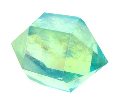 Aqua Aura Quartz Double Terminated Point 01
