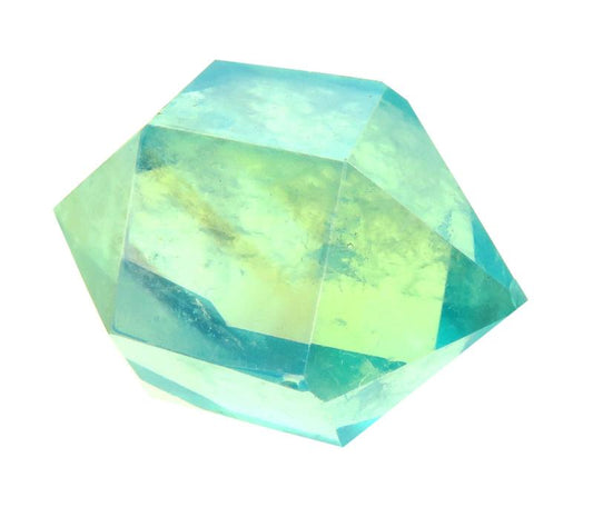 Aqua Aura Quartz Double Terminated Point 01