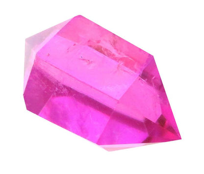 Rose Aura Quartz Double Terminated Point 01
