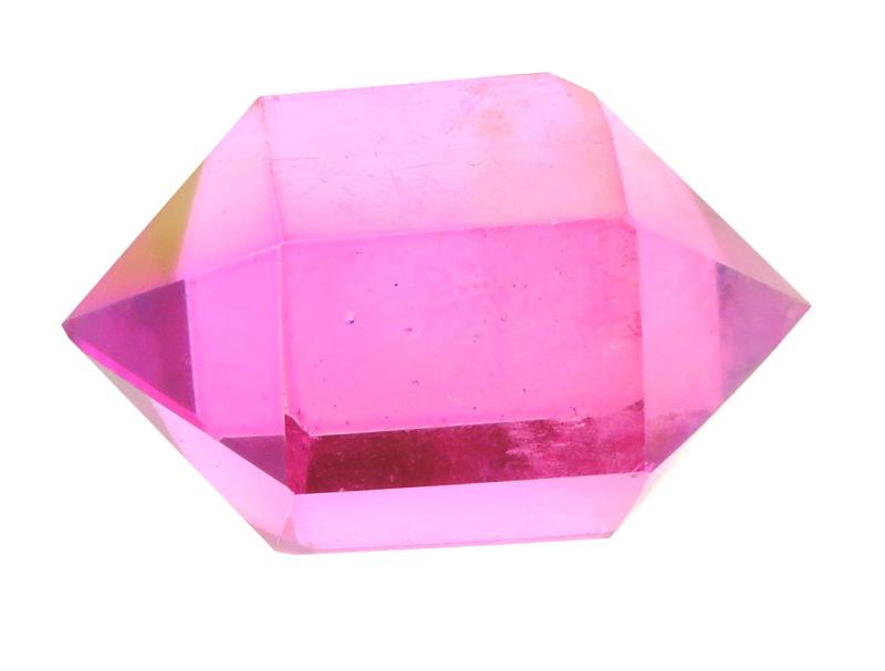 Rose Aura Quartz Double Terminated Point 02