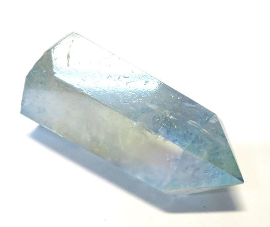 Aqua Aura Quartz Gemstone Tower 01