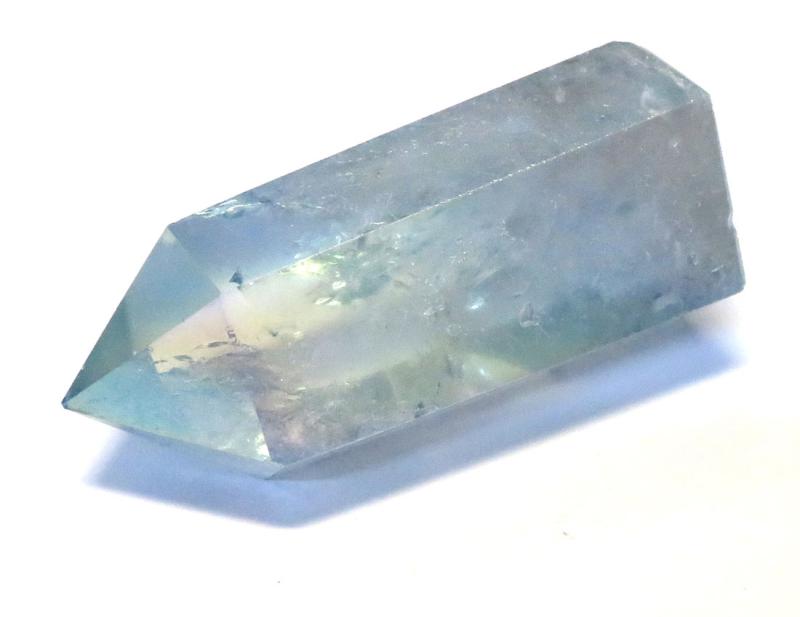 Aqua Aura Quartz Gemstone Tower 01