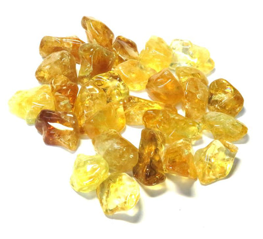 1 x Natural Citrine Tumblestone