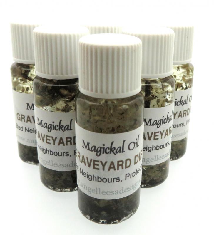 10ml Graveyard Dirt Herbal Spell Oil Bad Neighbours