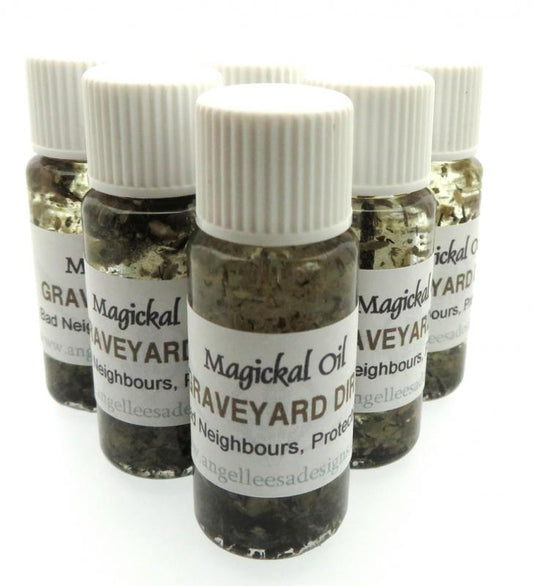 10ml Graveyard Dirt Herbal Spell Oil Bad Neighbours