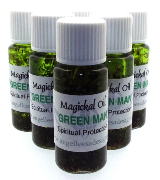 10ml Green Man Herbal Spell Oil Spiritual Protection