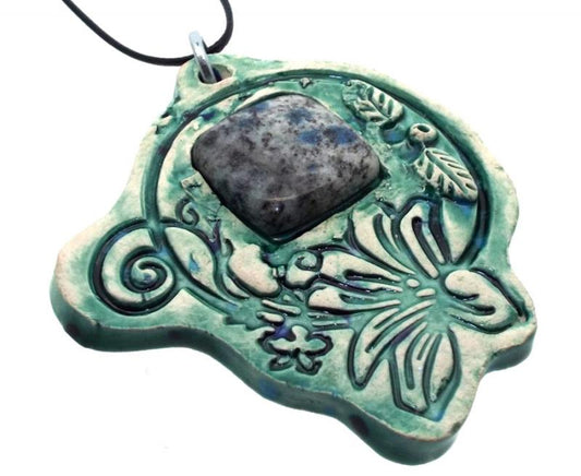 Ceramic Nature Ring with K2 Wall Art 63