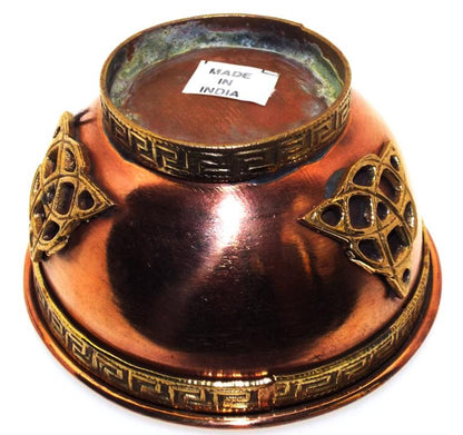 Copper Triquetra Altar Bowl
