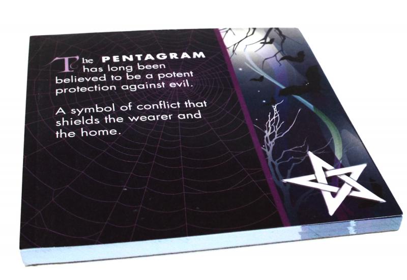 Pentagram Fridge Magnet Note Pad
