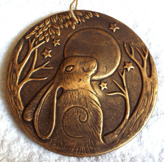 Hare Ceramic Plaque