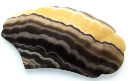 Mexican Onyx Scalloped Altar Dish 04