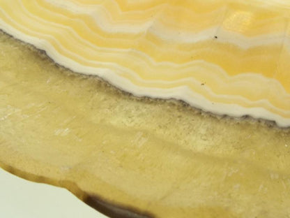 Mexican Onyx Scalloped Altar Dish 08