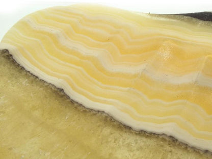 Mexican Onyx Scalloped Altar Dish 08