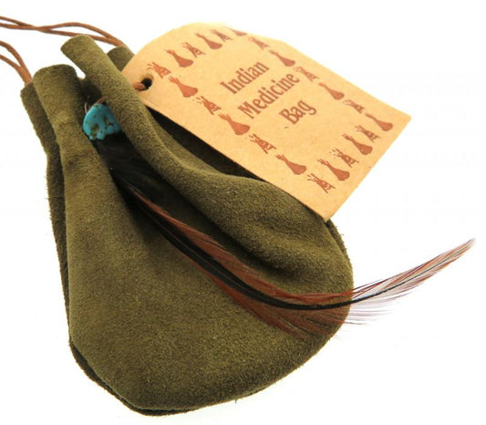 Indian Mojo Medicine Bag Olive