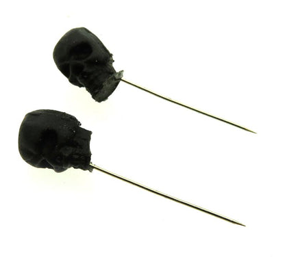 Set of 2 Skull Voodoo Pins
