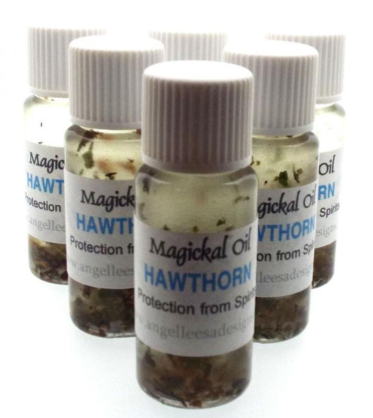 10ml Hawthorn Herbal Spell Oil Protection From Spirits