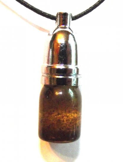 High John the Conqueror Mojo Bottle Pendant
