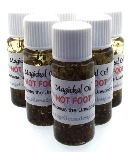 10ml Hot Foot Herbal Spell Oil Remove The Unwanted
