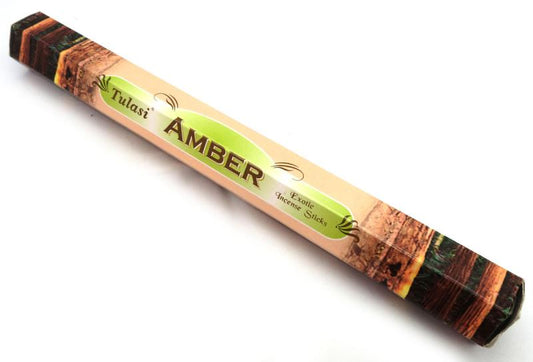 20x Tulasi Amber Incense Sticks