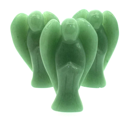Jade Carved Gemstone Angel