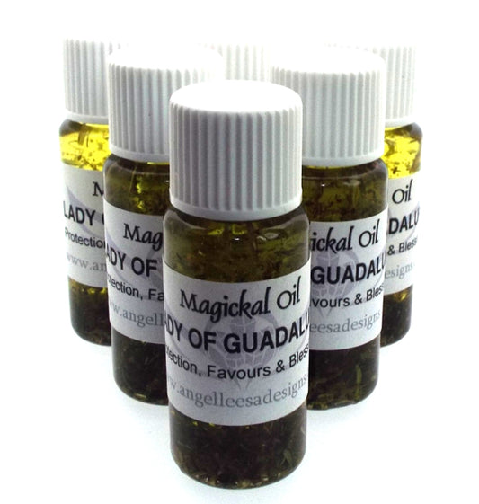 10ml Lady of Guadalupe Herbal Spell Oil Protection, Favours and Blessings