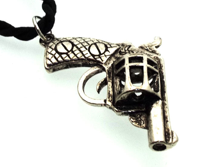Metal Handgun Design Pendant