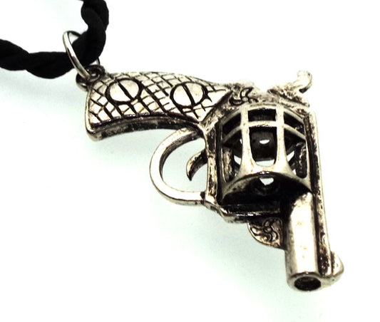 Metal Handgun Design Pendant