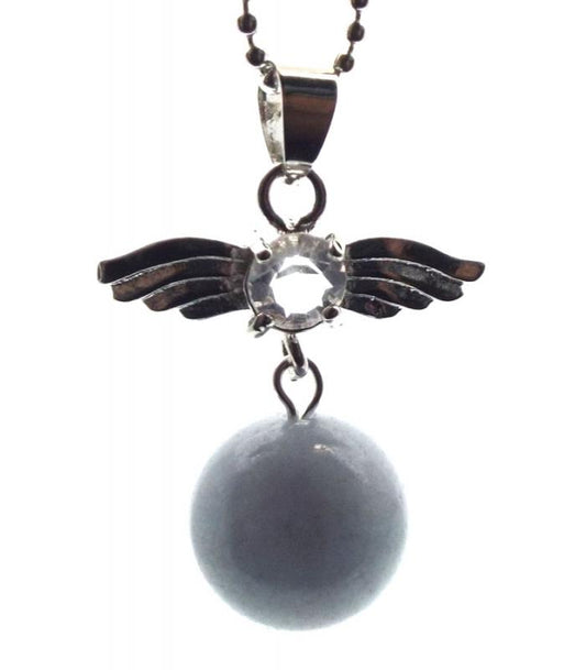 Angel Inspired Aquamarine Gemstone Pendant