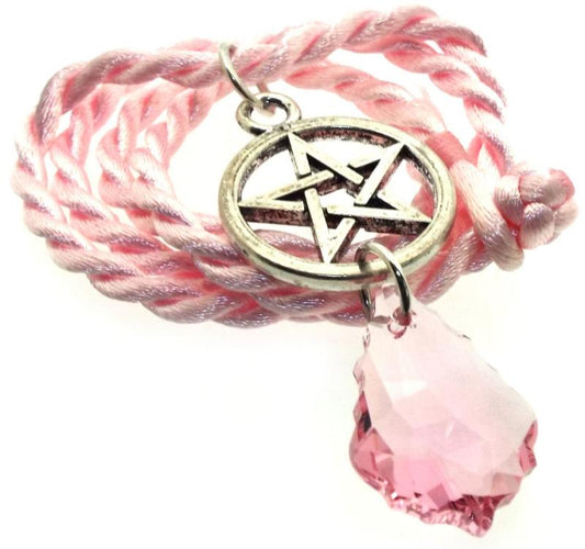 Swarovski Baroque Pink Pentacle Pendant