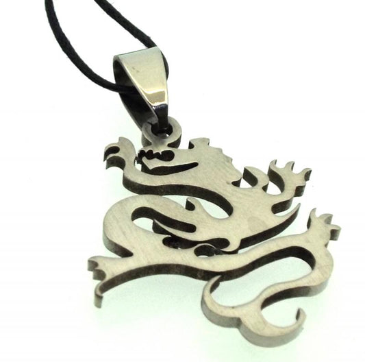 Stainless Steel Dragon Pendant