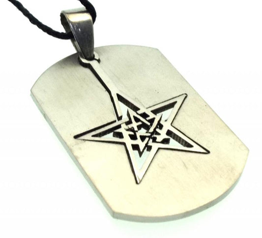 Stainless Steel Pentagram Pendant