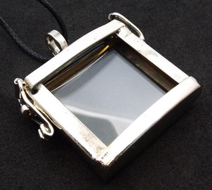 Glass Memory Rectangle Pendant