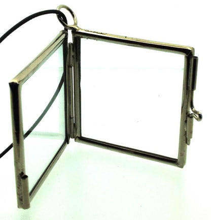 Glass Memory Diagonal Pendant