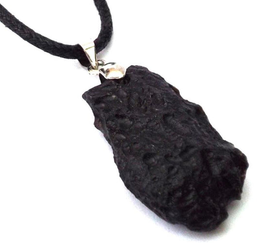Long Tektite Pendant