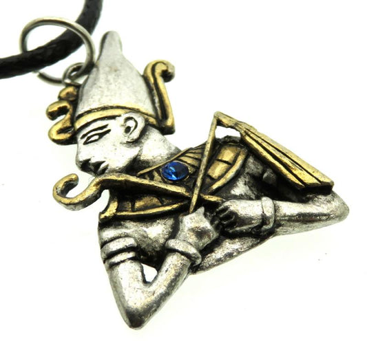 Osiris Egyptian God Metal Pendant