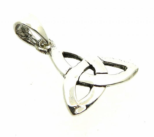 Small Triquetra Sterling Silver Pendant