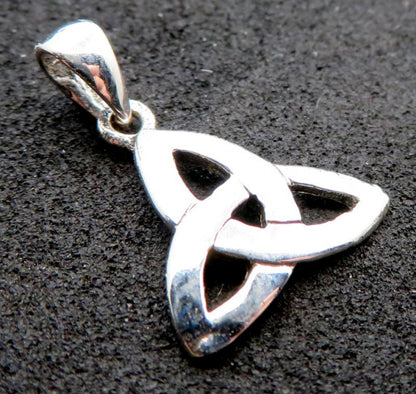 Small Triquetra Sterling Silver Pendant
