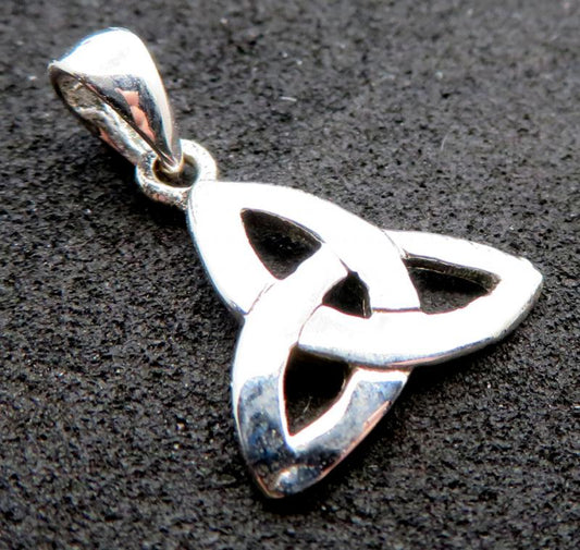 Small Triquetra Sterling Silver Pendant