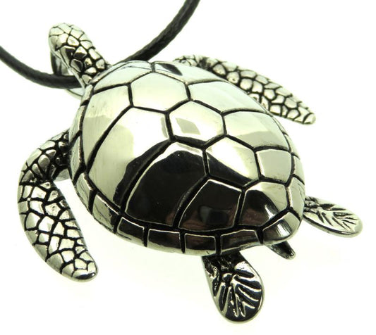 Stainless Steel Turtle Pendant