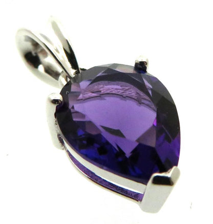Siberian Amethyst Quartz Sterling Silver Pendant 05