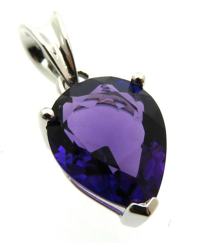 Siberian Amethyst Quartz Sterling Silver Pendant 05