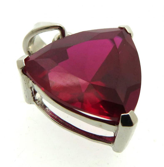 Siberian Ruby Quartz Sterling Silver Pendant 03