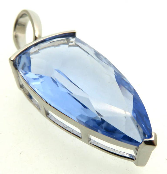 Siberian Tanzine Quartz Sterling Silver Pendant 01