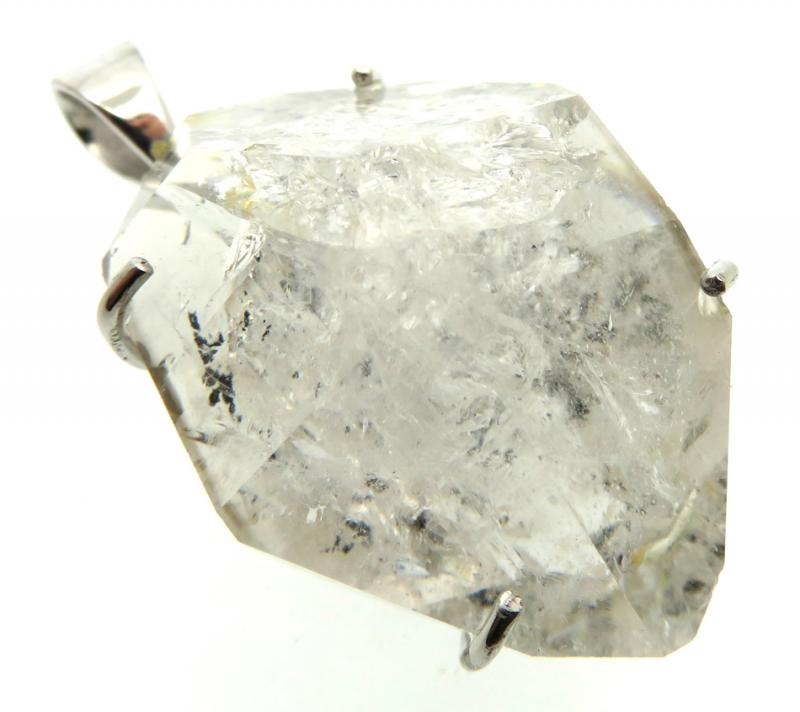 Herkimer Diamond Sterling Silver Pendant 01