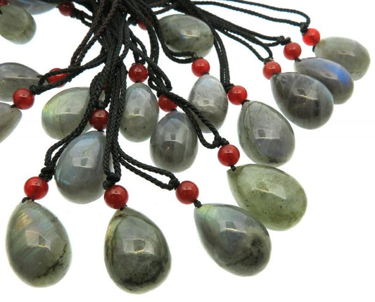 Labradorite Teardrop Bead Pendant