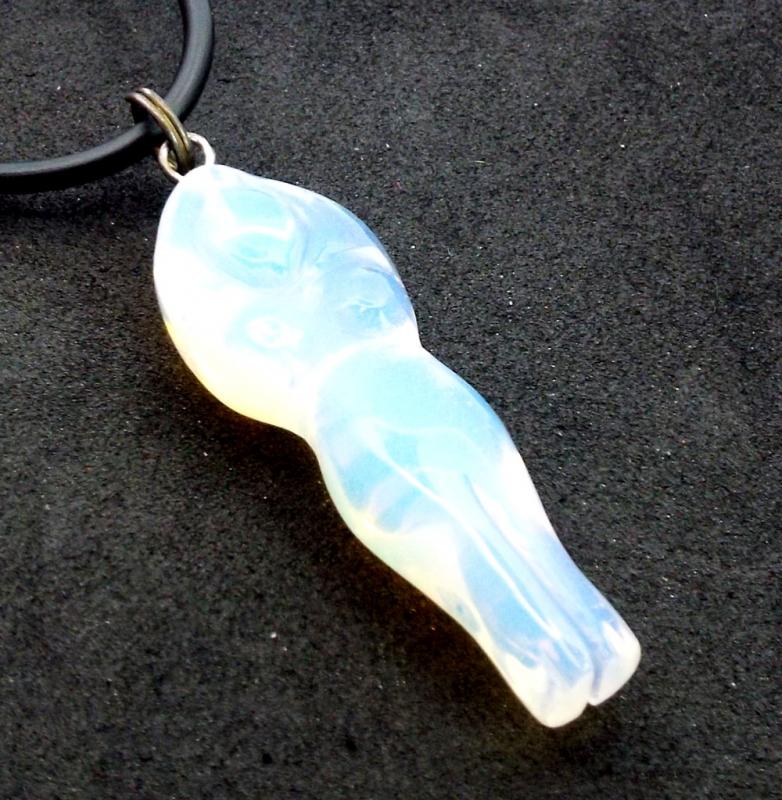 Opalite Gemstone Goddess Pendant