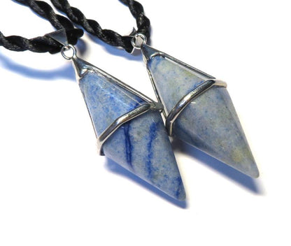 Aventurine Gemstone Faceted Pendant