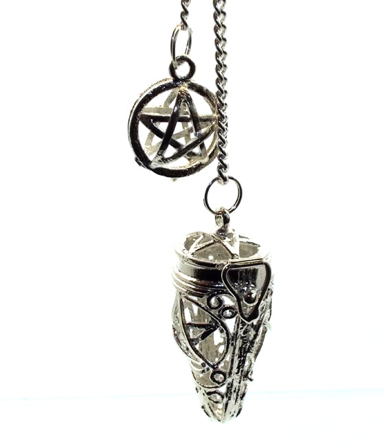 Empty Pentacle Cage Divination Pendulum